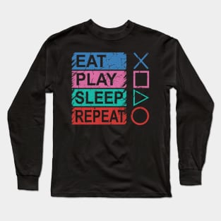 Gamer Life Cycle Long Sleeve T-Shirt